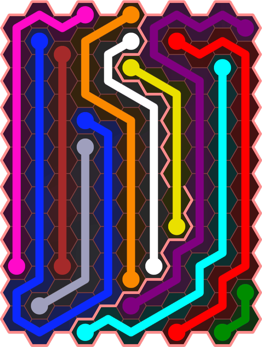 Flow Free 5471 Solution