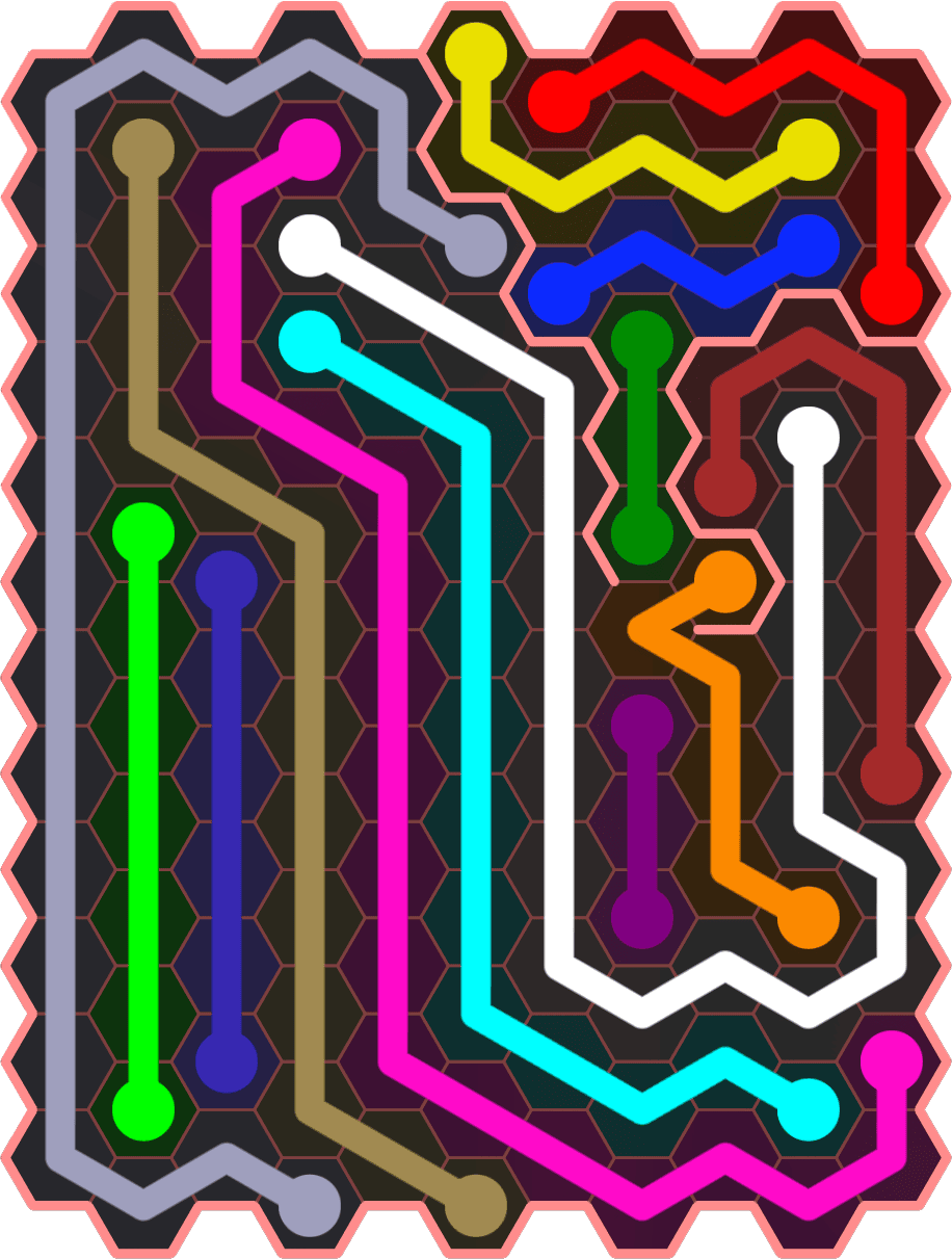 Flow Free 5476 Solution