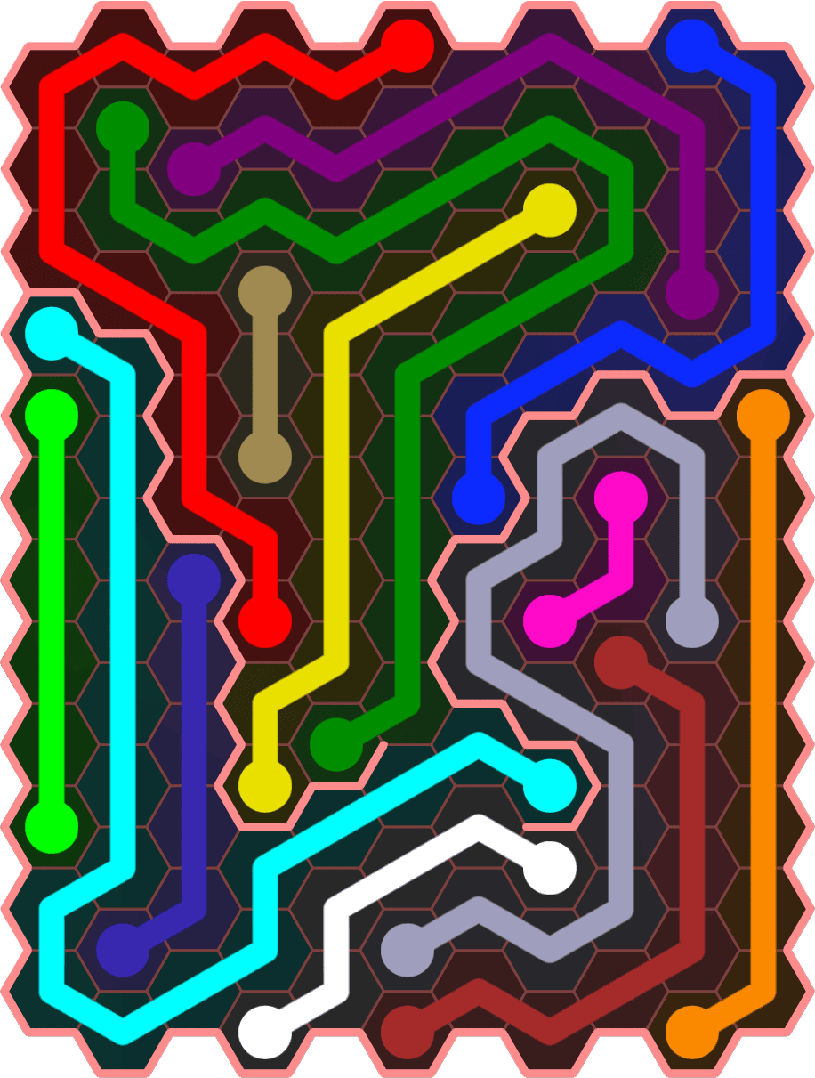 Flow Free 5477 Solution