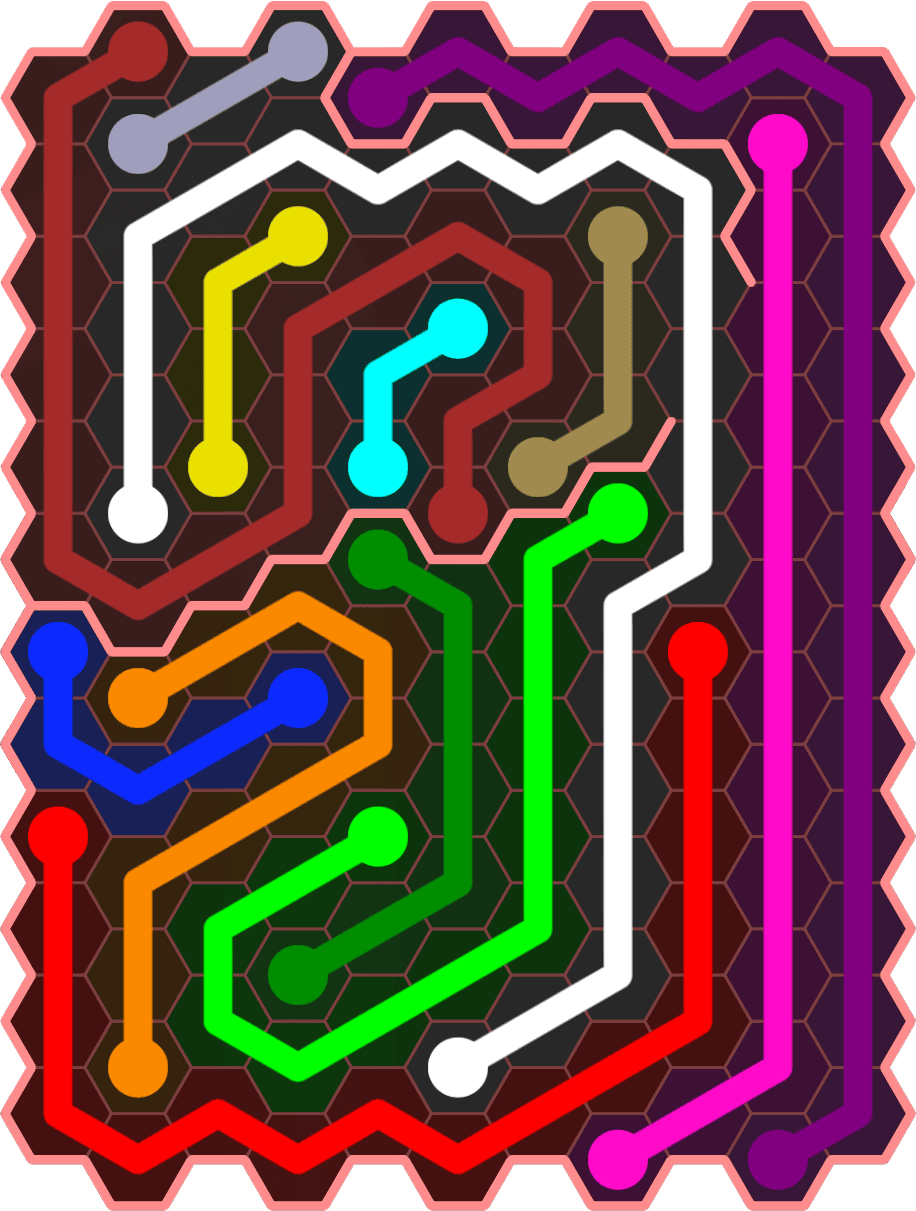 Flow Free 5478 Solution