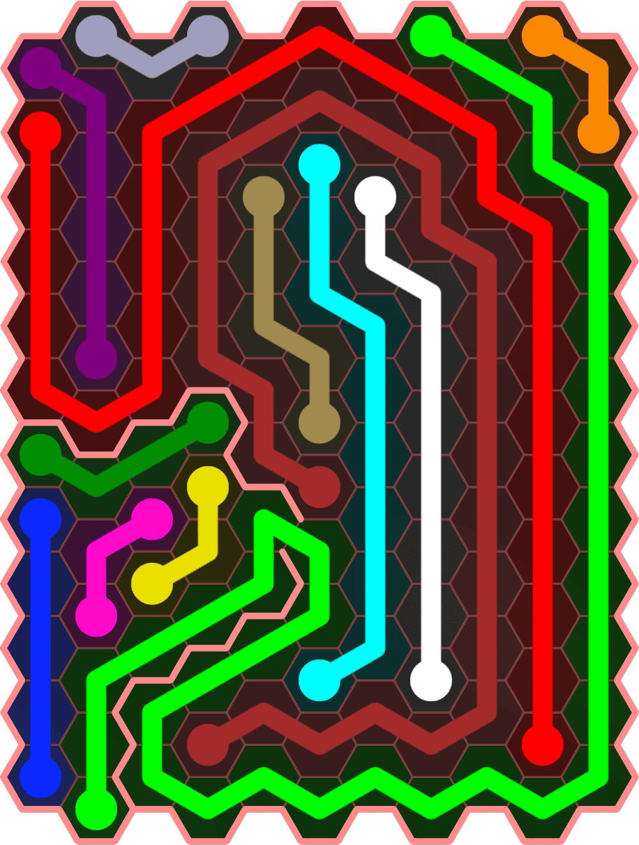 Flow Free 5481 Solution