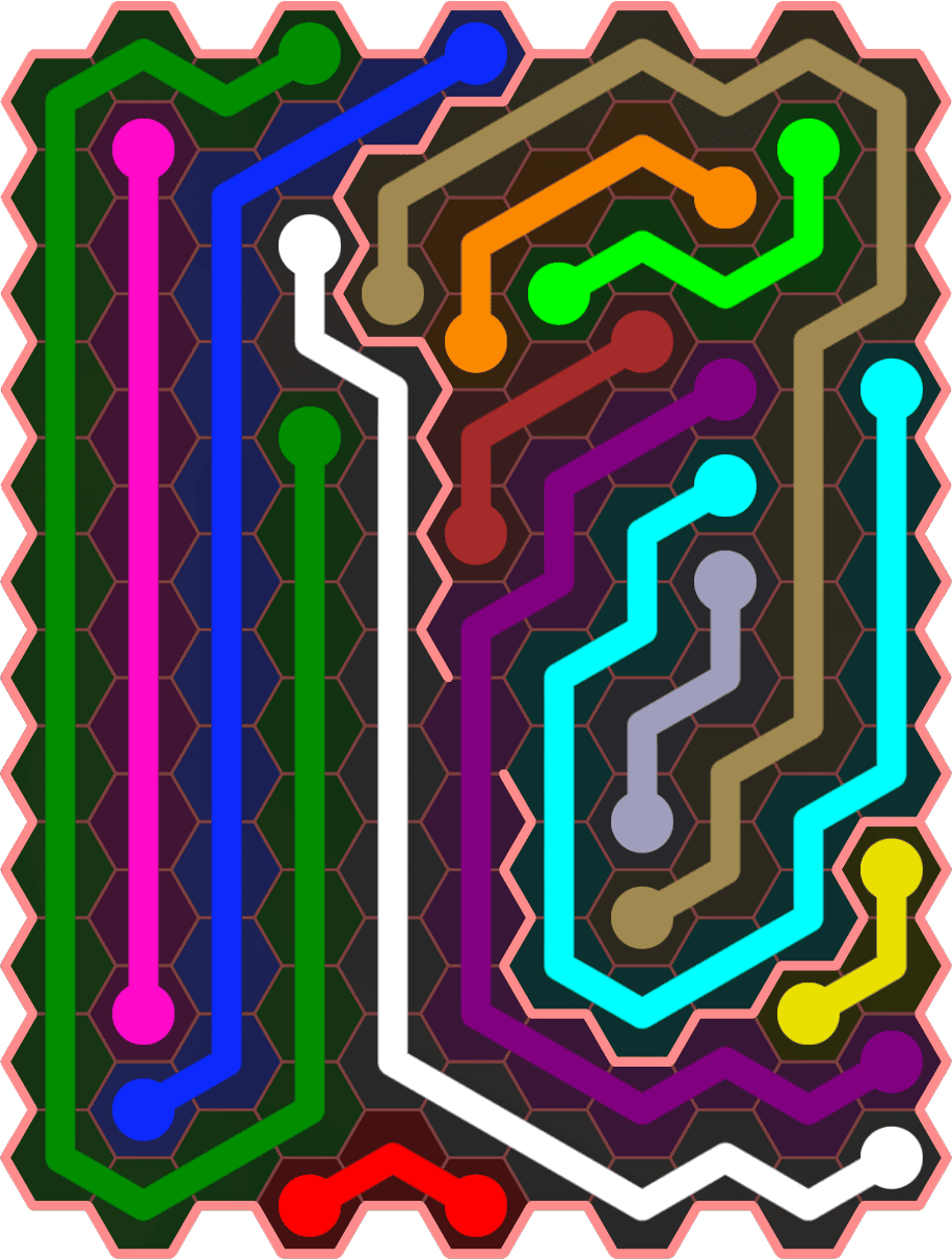 Flow Free 5482 Solution