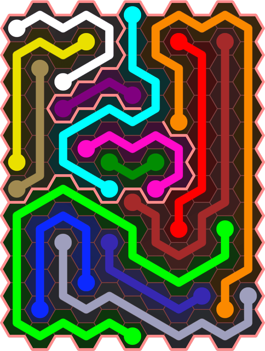 Flow Free 5486 Solution