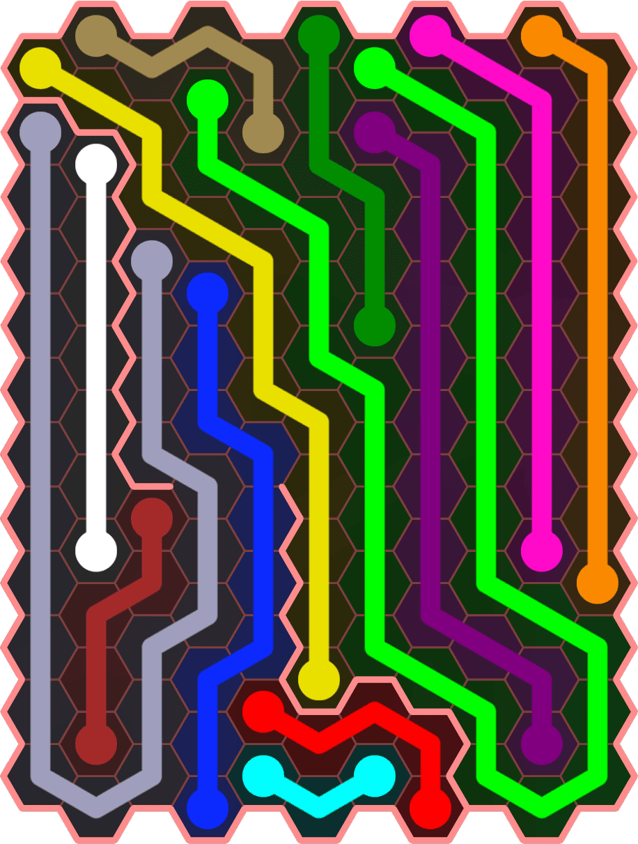 Flow Free 5490 Solution