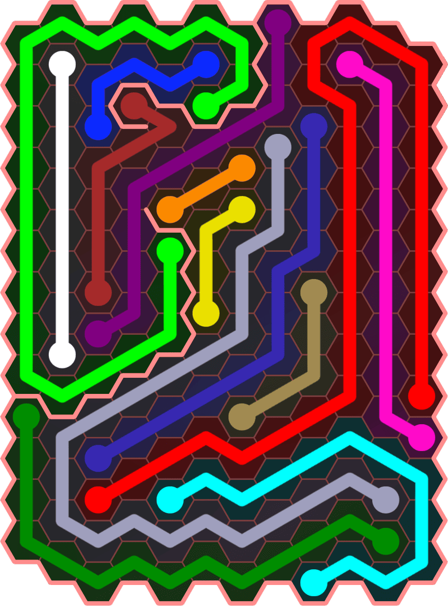 Flow Free 5492 Solution