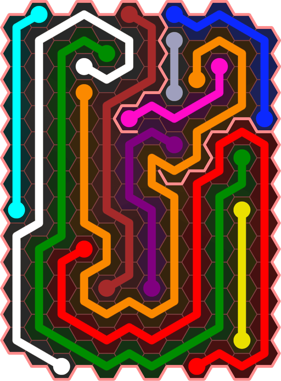 Flow Free 5495 Solution