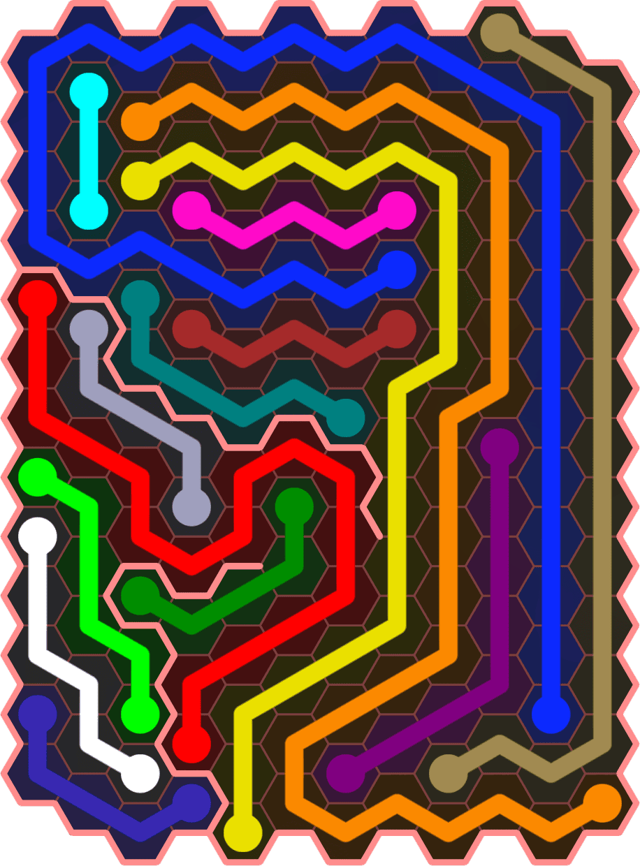 Flow Free 5497 Solution