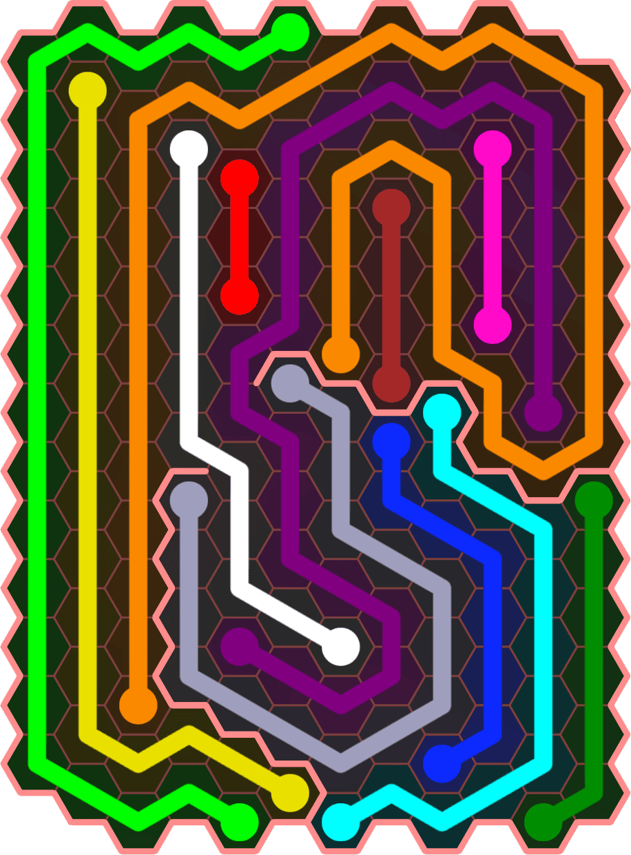 Flow Free 5498 Solution