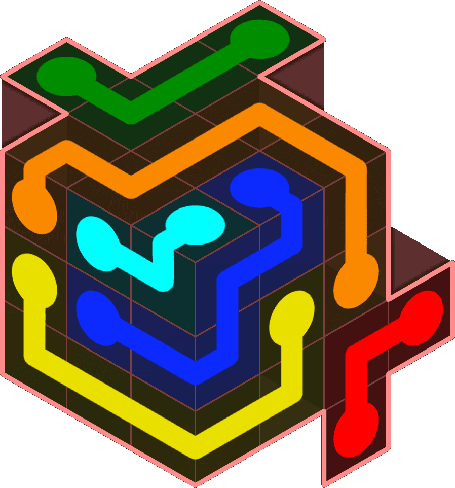 Flow Free 6244 Solution