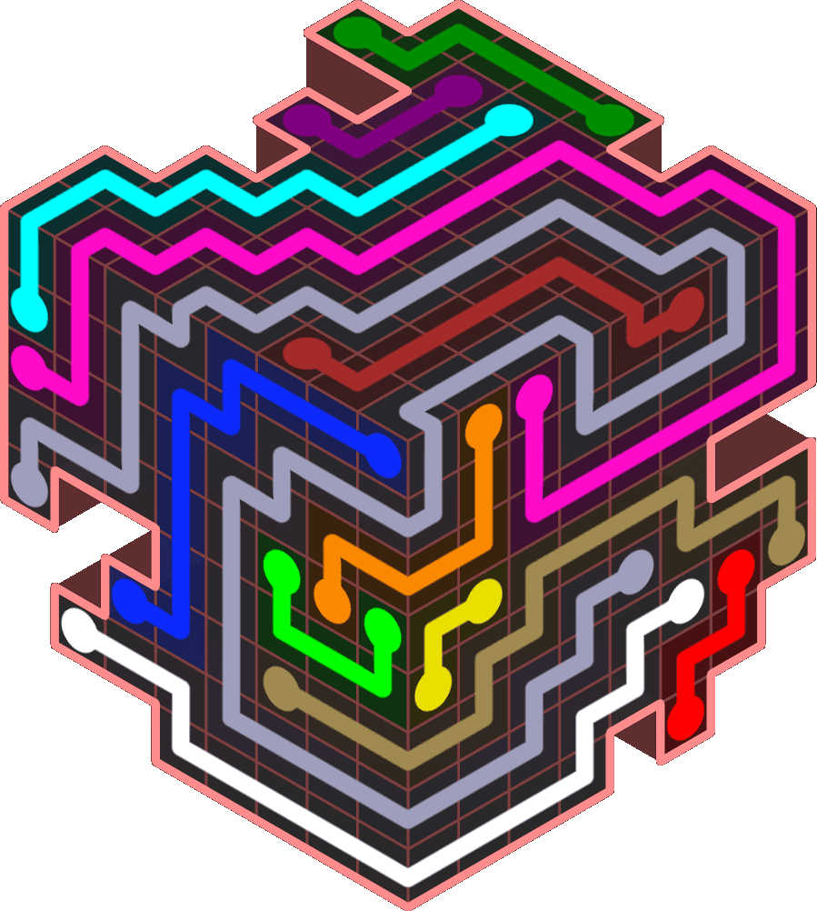 Flow Free 6518 Solution