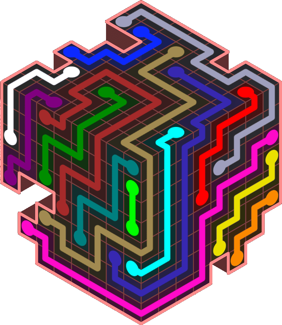 Flow Free 6524 Solution