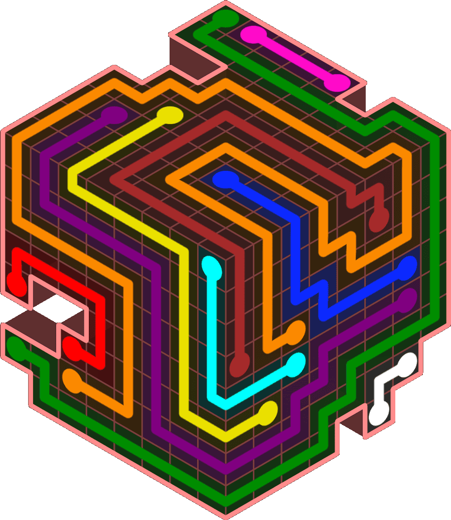 Flow Free 6527 Solution