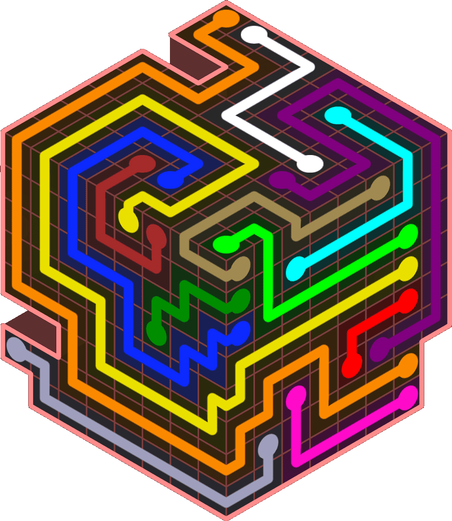 Flow Free 6533 Solution