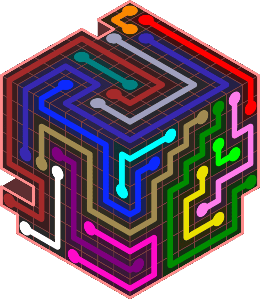 Flow Free 6534 Solution