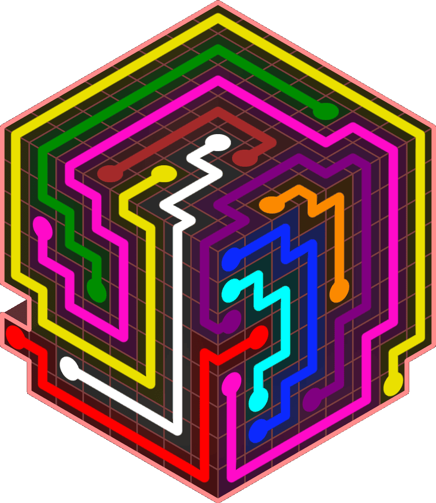 Flow Free 6537 Solution