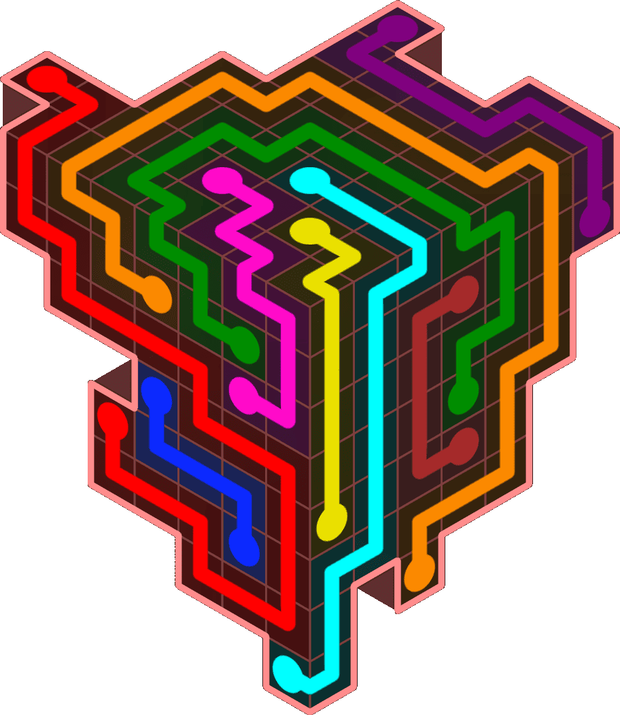 Flow Free 6317 Solution