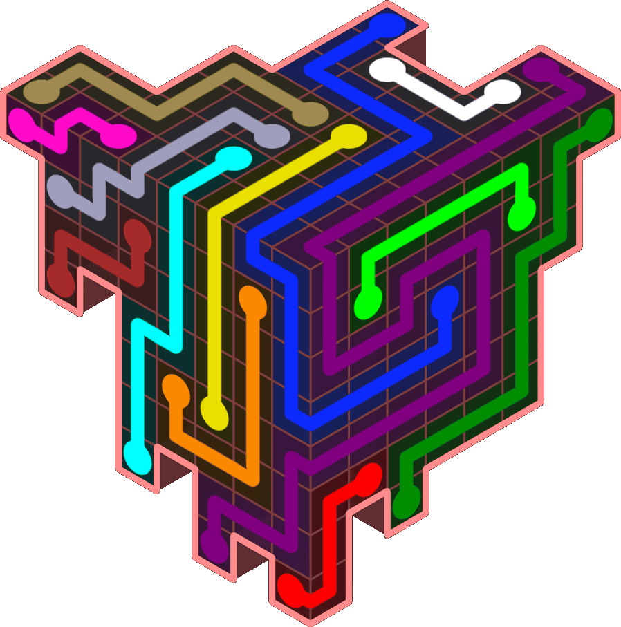 Flow Free 6328 Solution