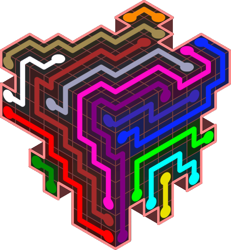 Flow Free 6344 Solution