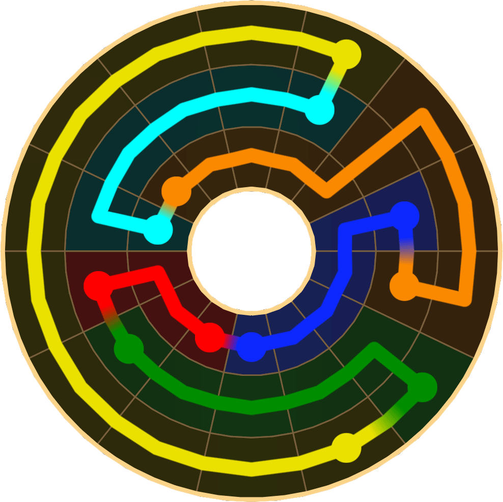 Flow Free 3332 Solution