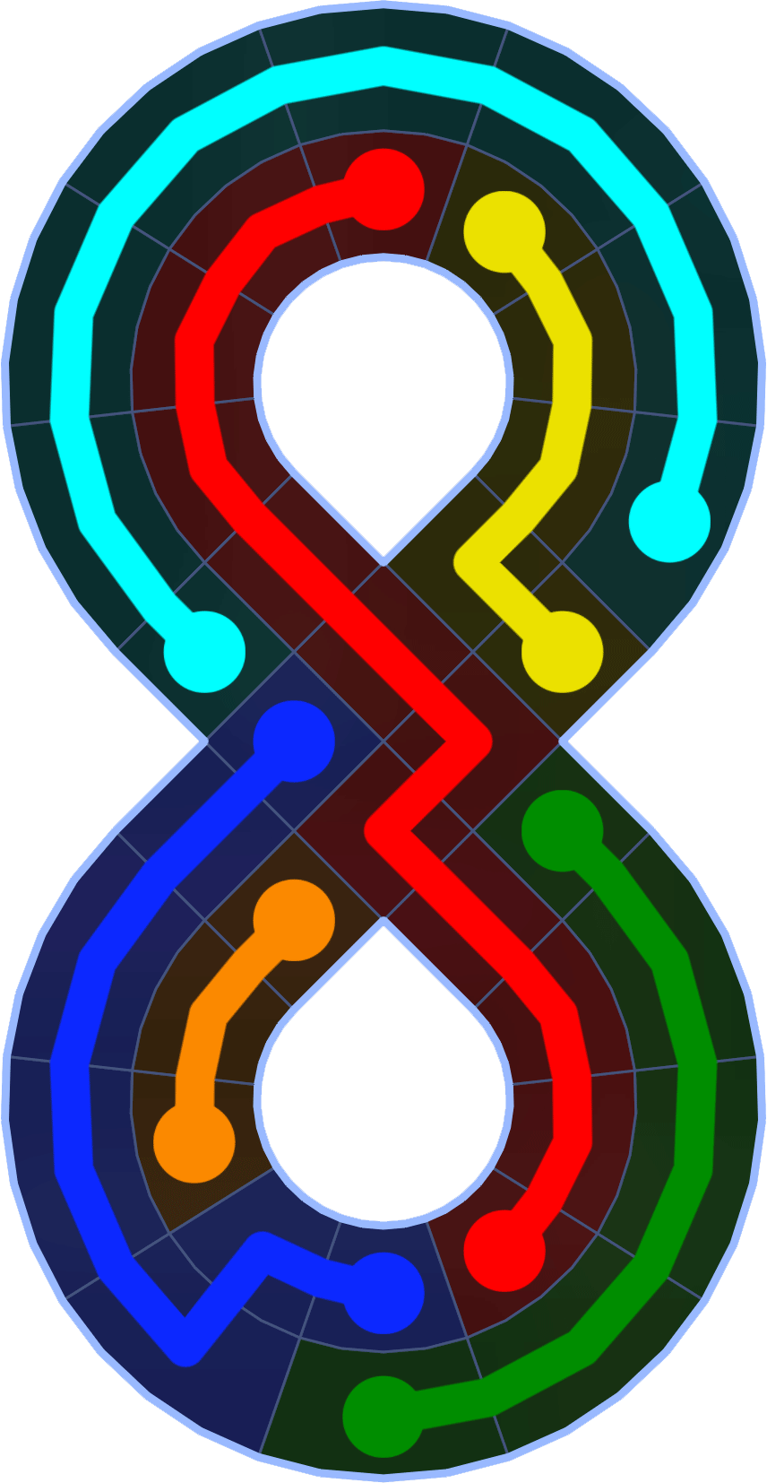 Flow Free 2097 Solution