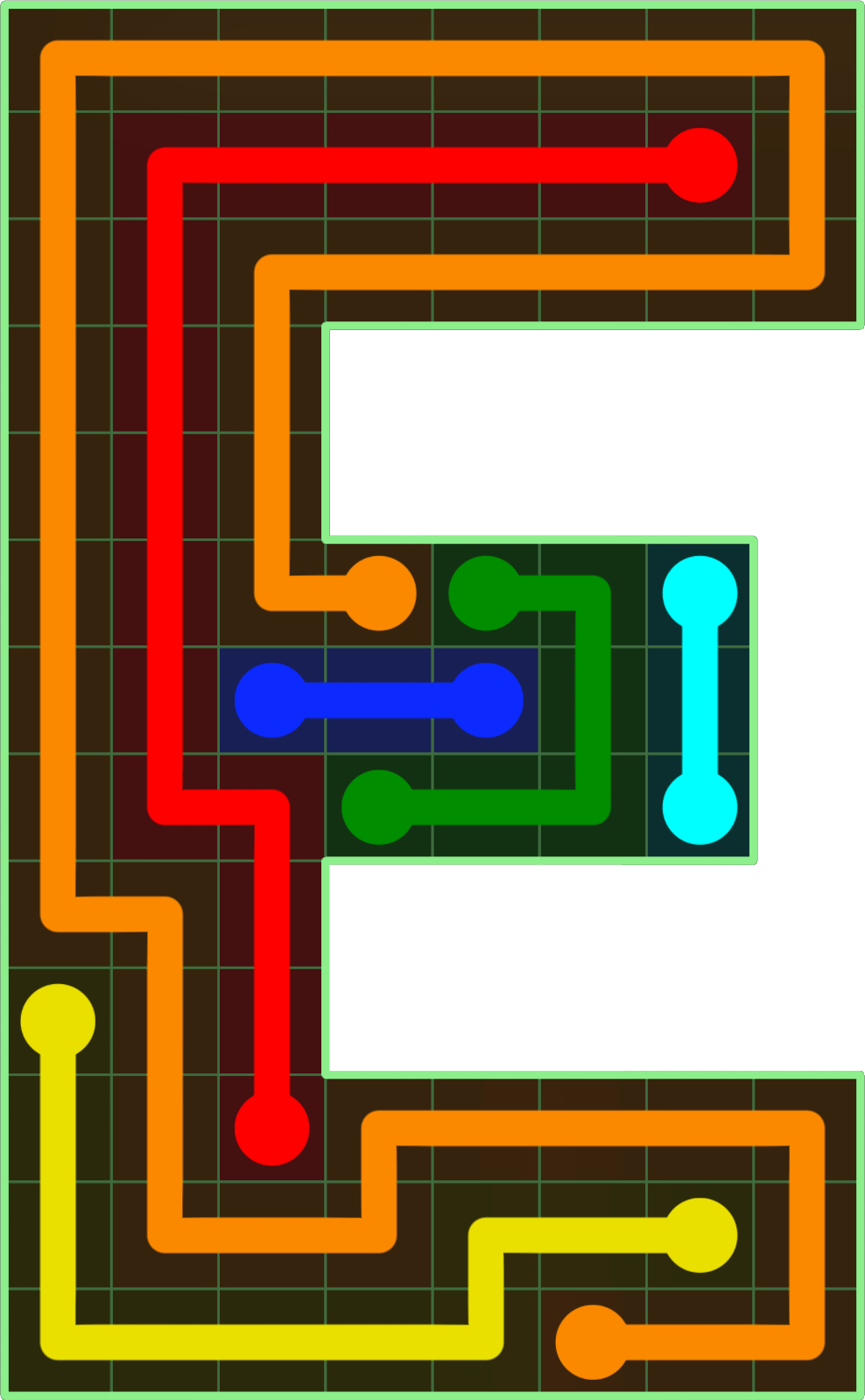 Flow Free 3905 Solution