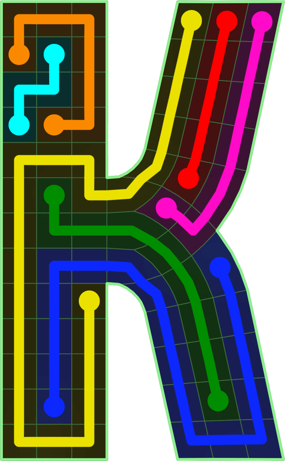 Flow Free 3971 Solution