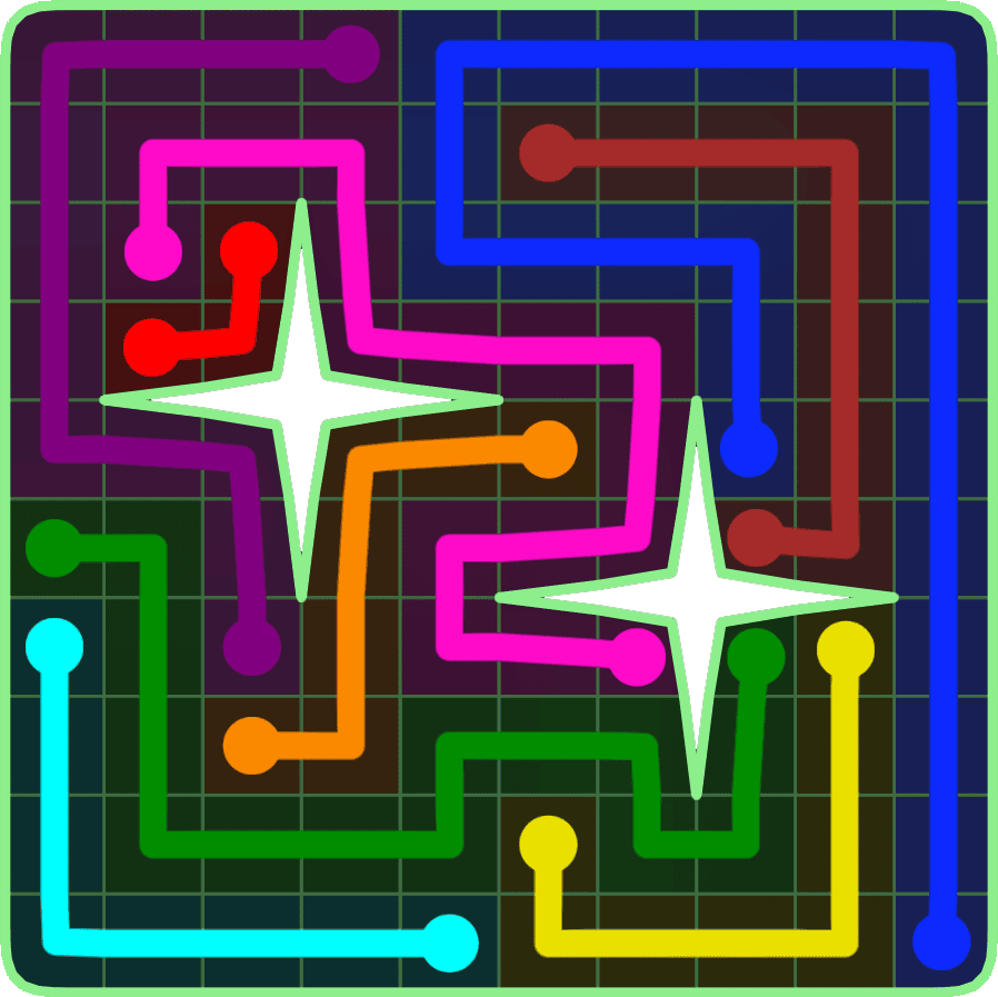 Flow Free 6553 Solution