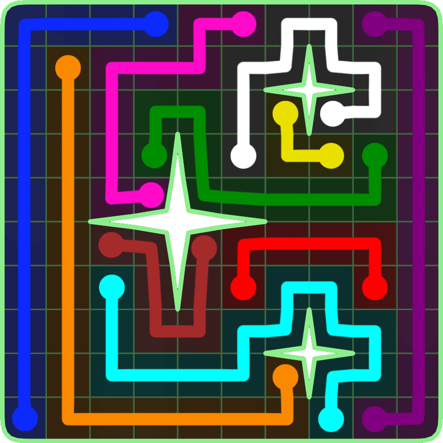 Flow Free 6559 Solution