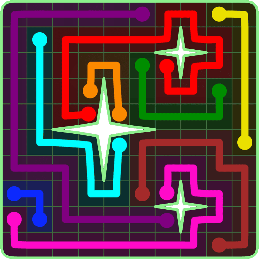 Flow Free 6569 Solution