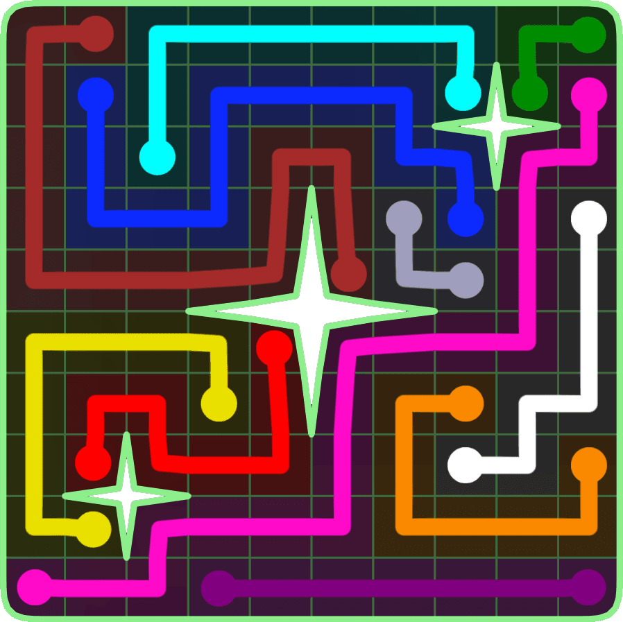 Flow Free 6545 Solution