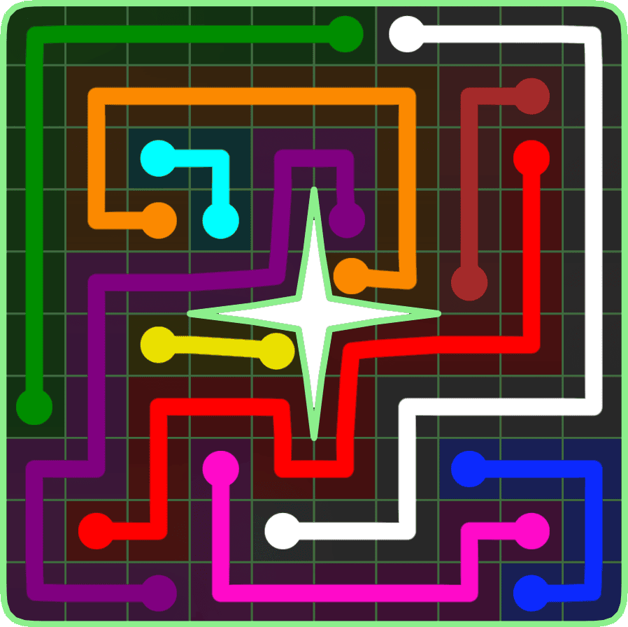 Flow Free 6546 Solution