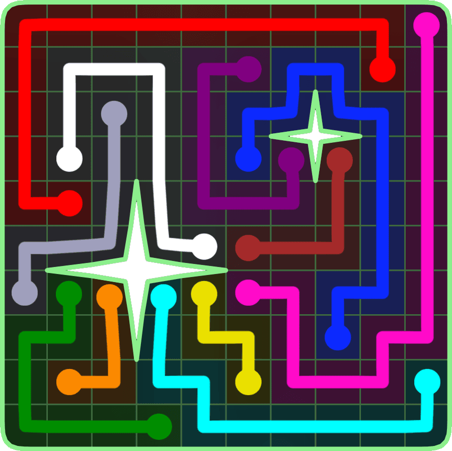 Flow Free 6547 Solution