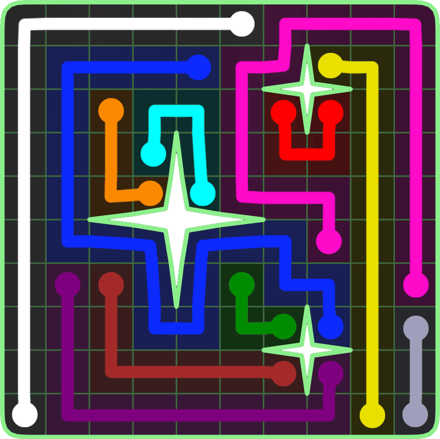 Flow Free 6549 Solution