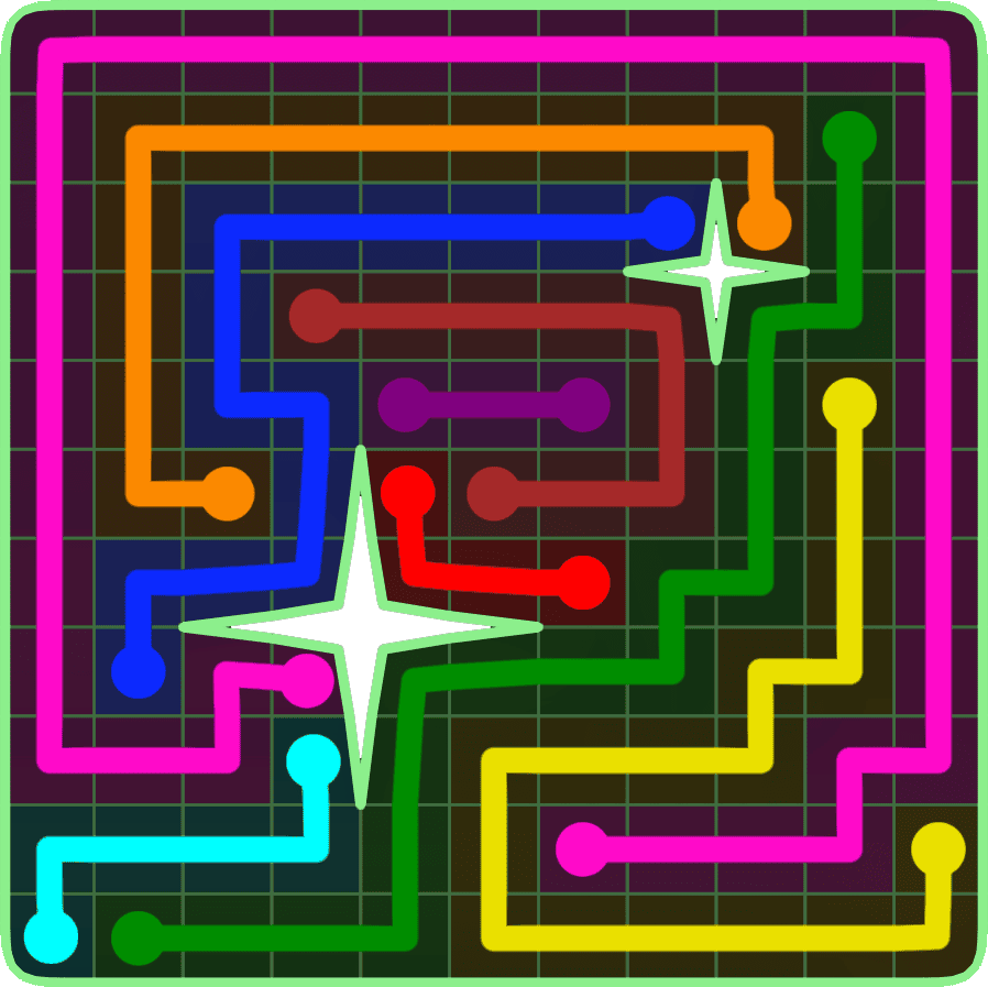 Flow Free 6572 Solution