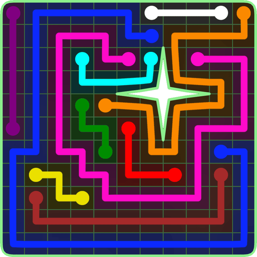 Flow Free 6576 Solution