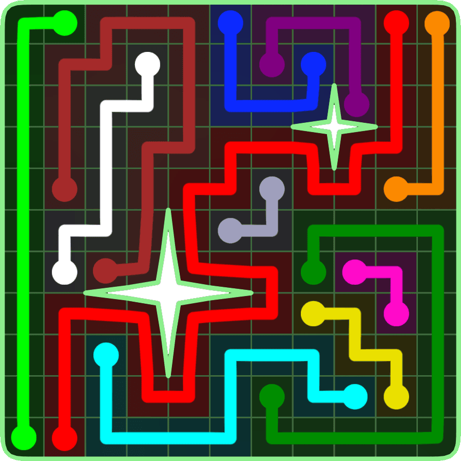 Flow Free 6577 Solution