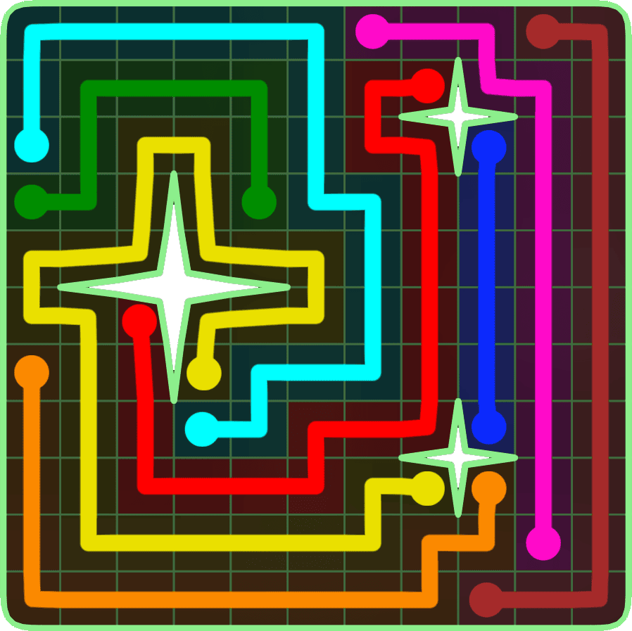 Flow Free 6579 Solution