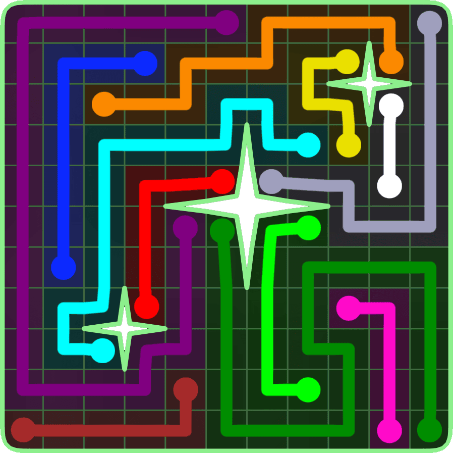 Flow Free 6585 Solution