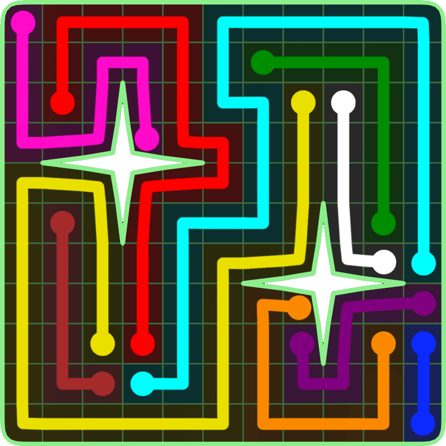 Flow Free 6593 Solution