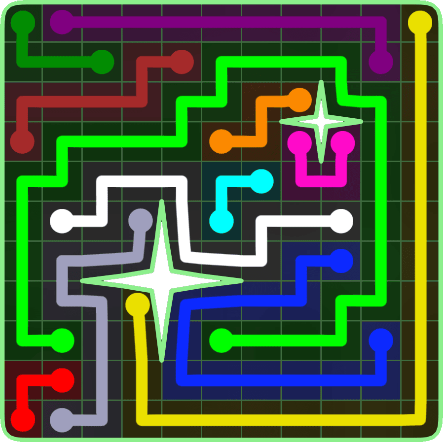 Flow Free 6597 Solution