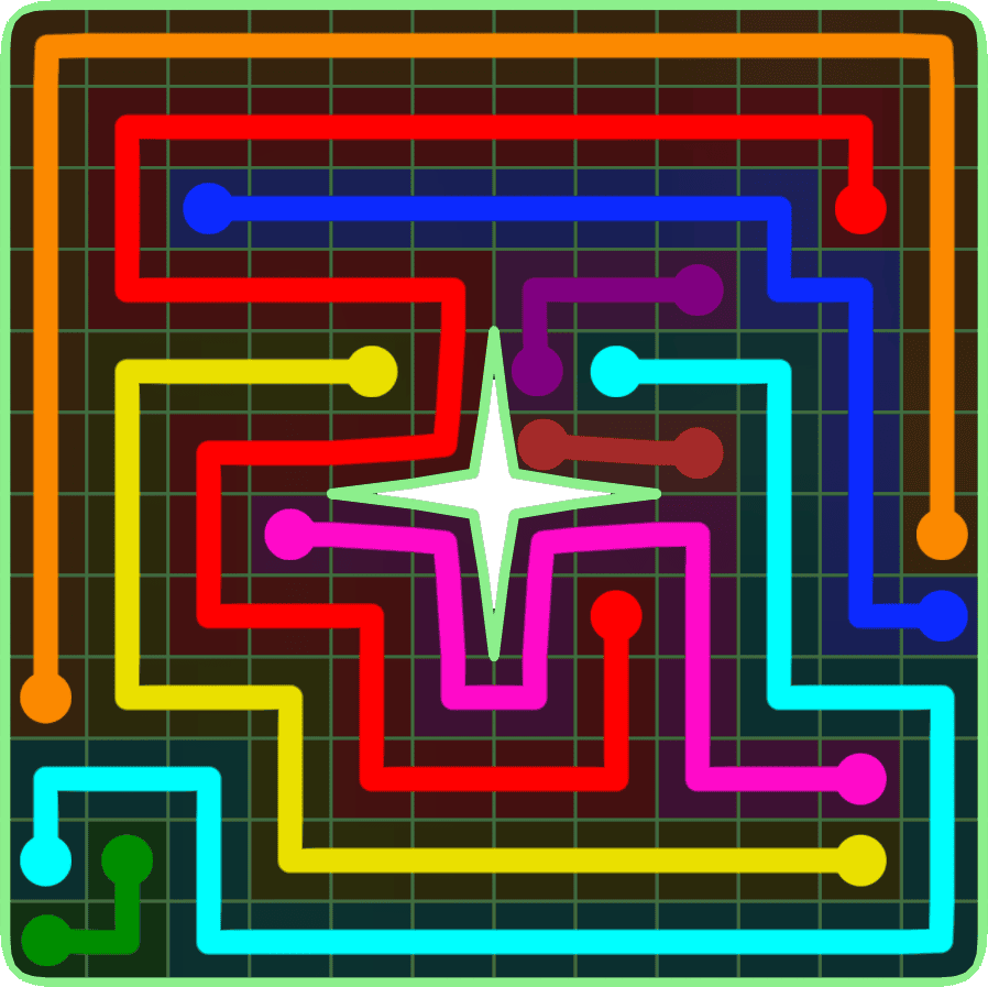 Flow Free 6601 Solution