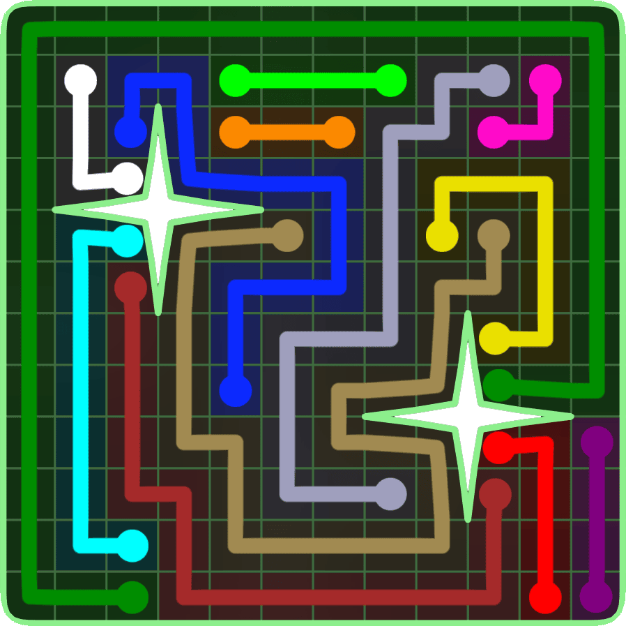 Flow Free 6613 Solution