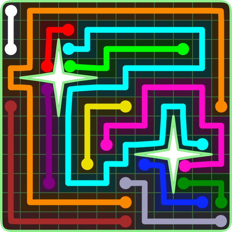 Flow Free 6628 Solution