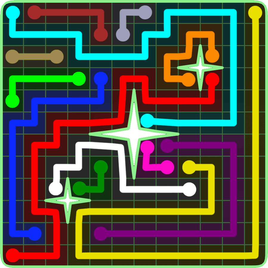 Flow Free 6630 Solution