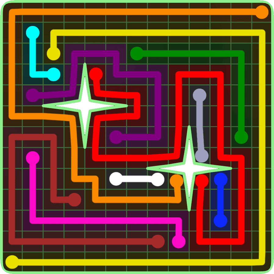 Flow Free 6648 Solution