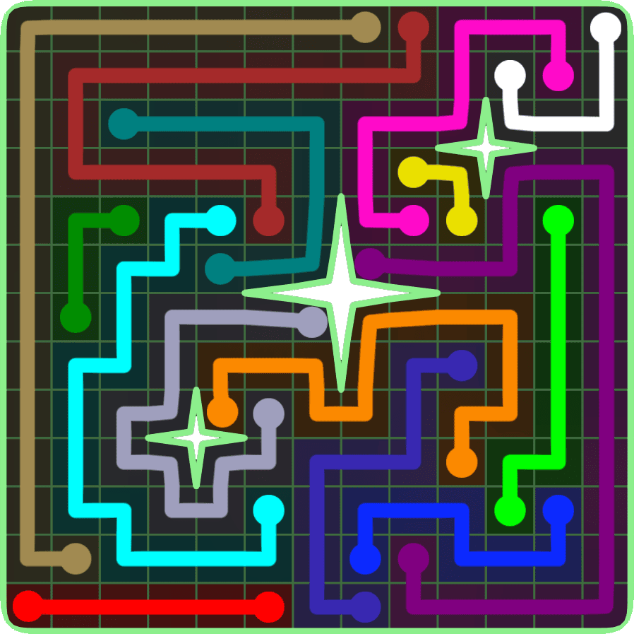 Flow Free 6650 Solution