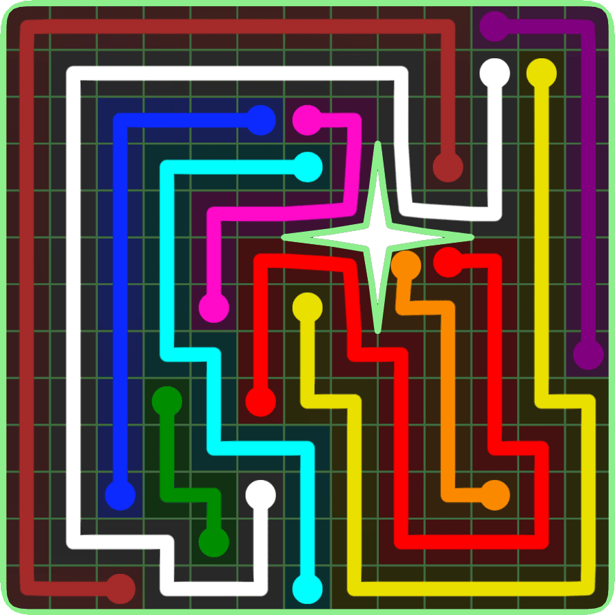 Flow Free 6651 Solution