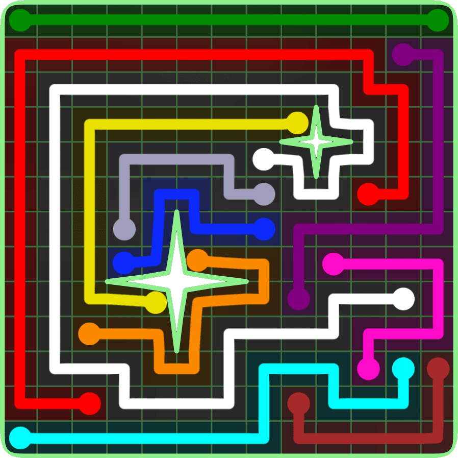 Flow Free 6652 Solution