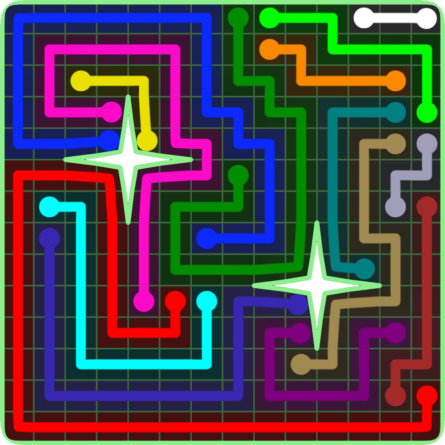 Flow Free 6663 Solution