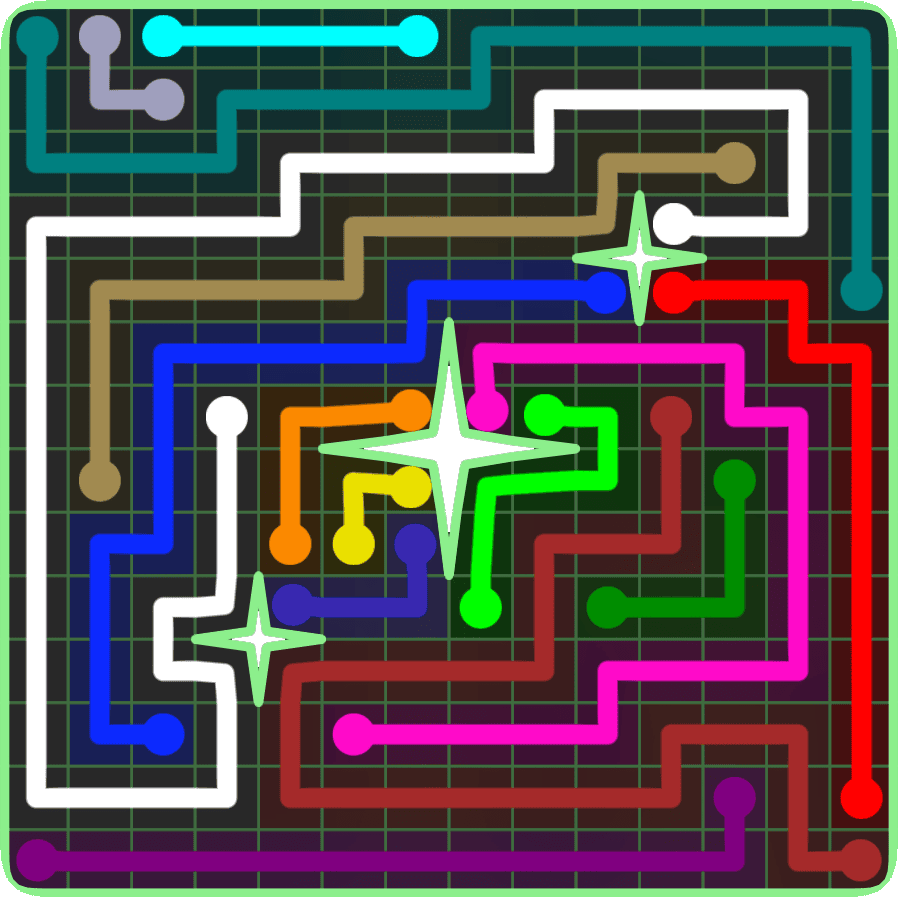 Flow Free 6680 Solution